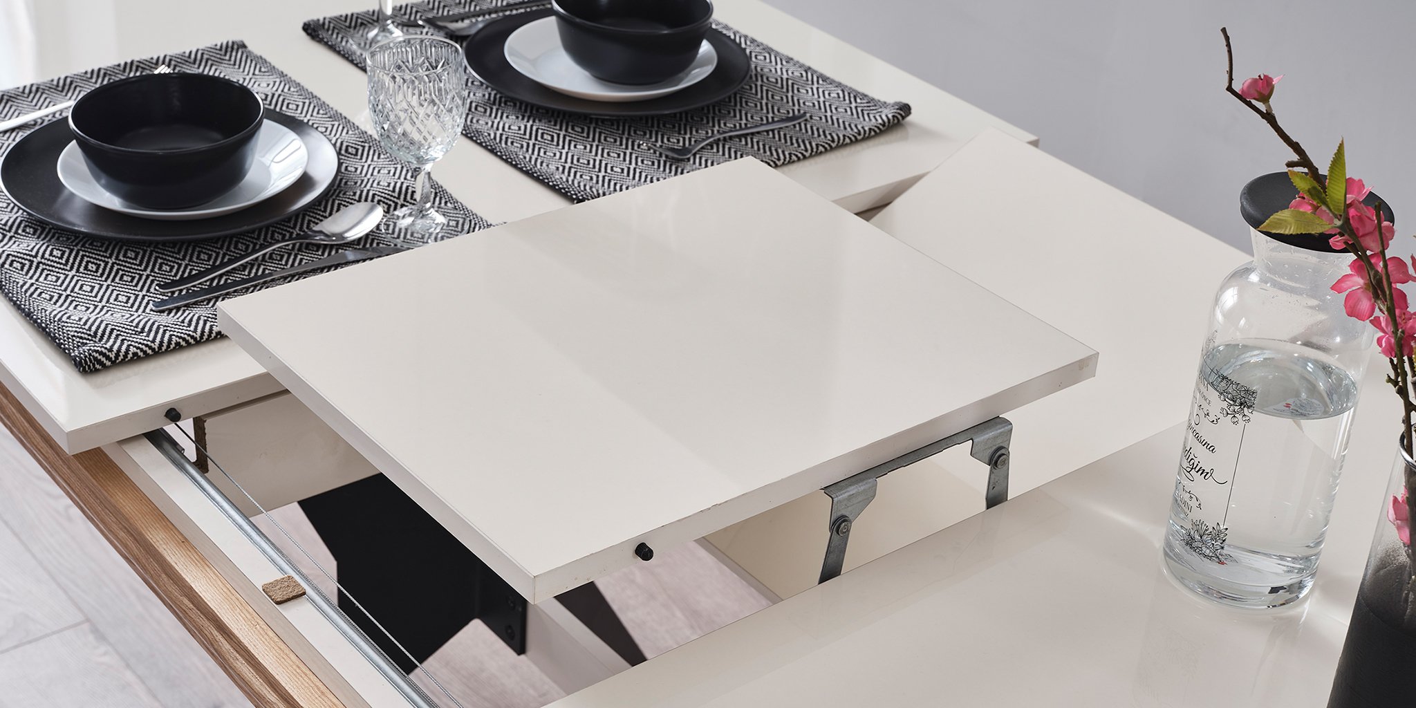 Elize Ahşap Yemek Odası Takımı